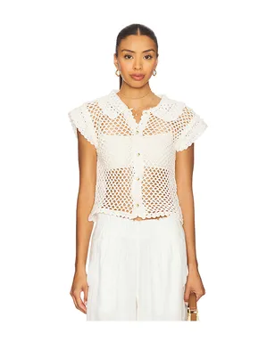 Free People LILY クロシェトップス - サムネイル1