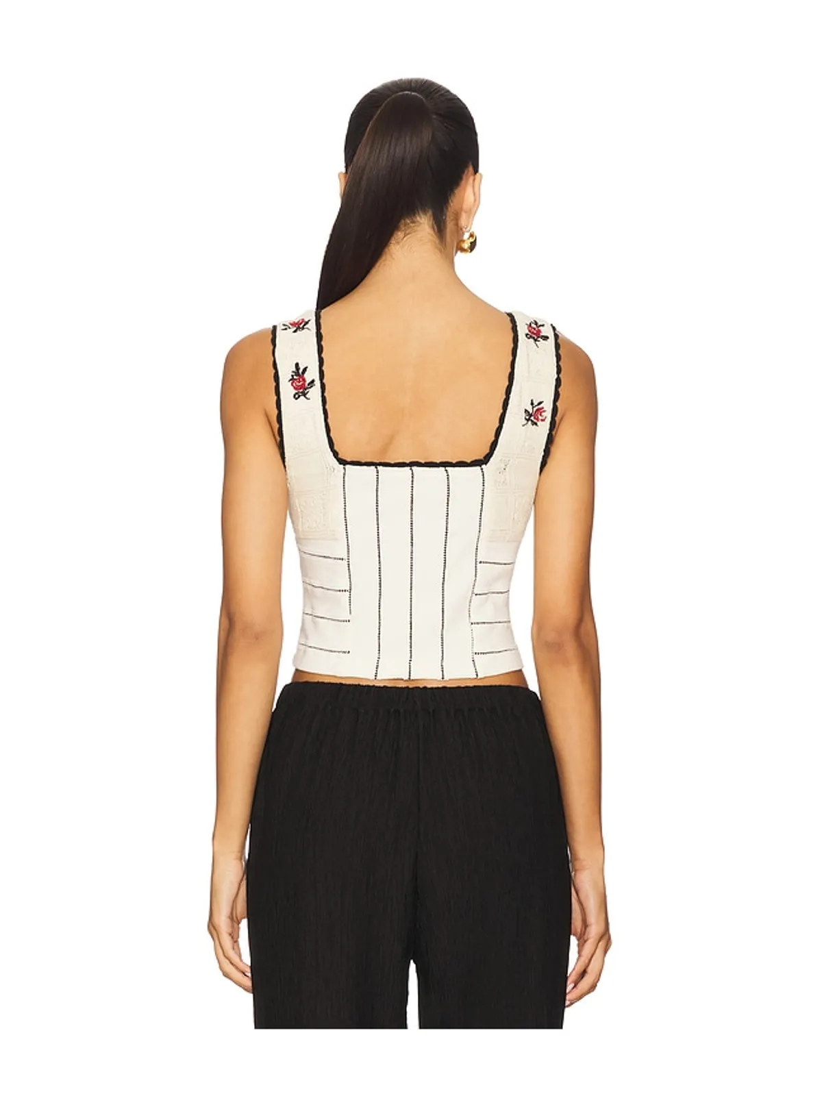 Free People ROSE BUD ニットトップ - 画像3