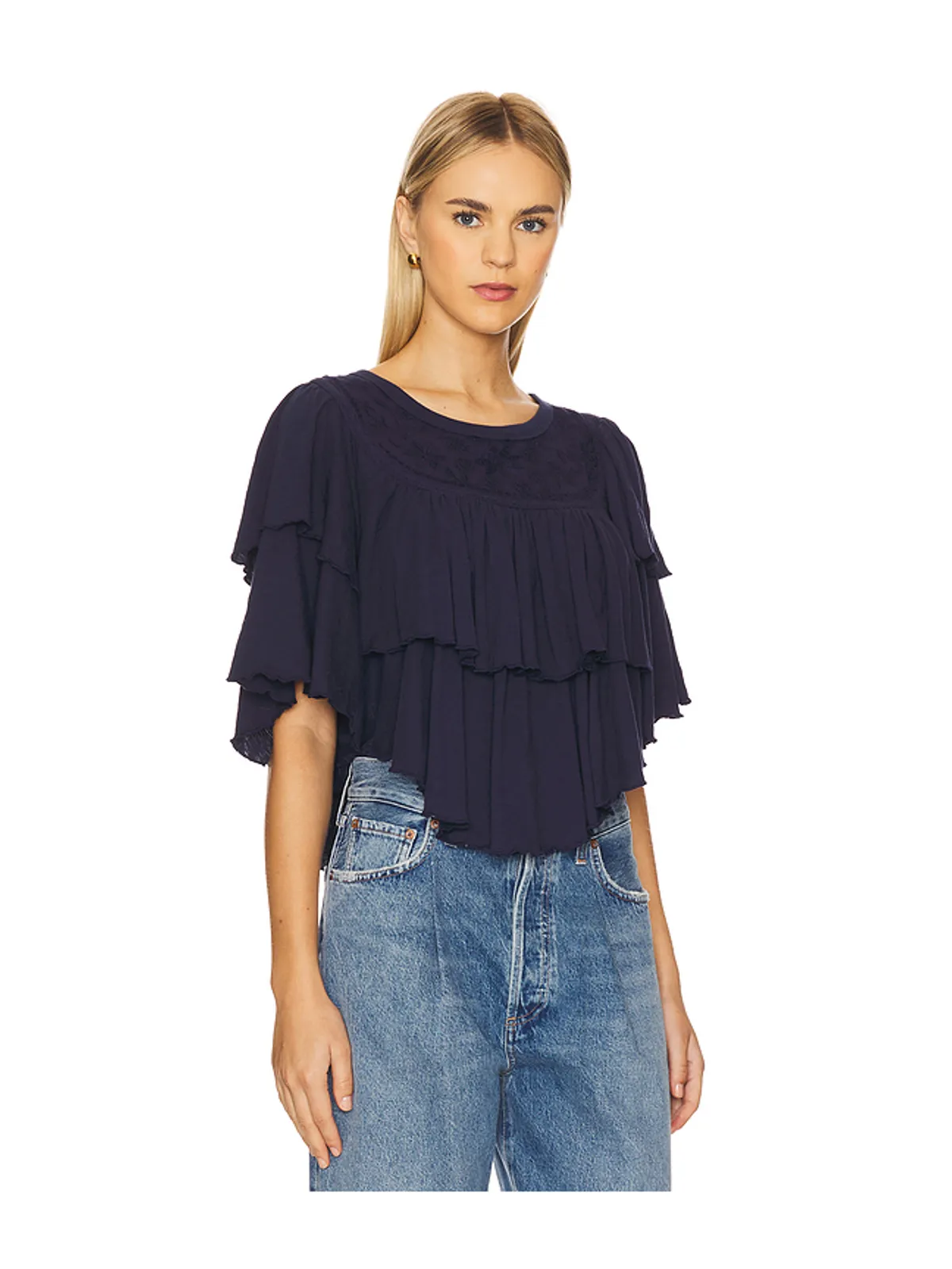 Free People ROSE PARTY Tシャツ - 画像2