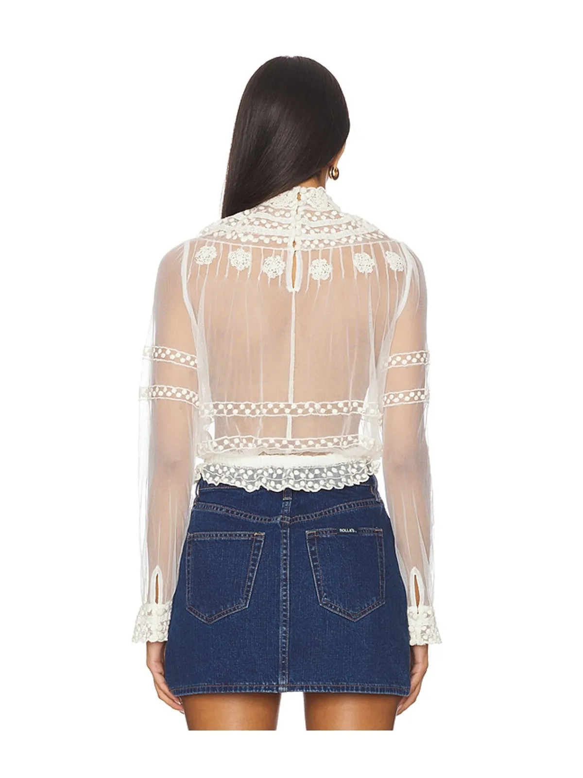 Free People FOREVER ROMANCE ブラウス - 画像3