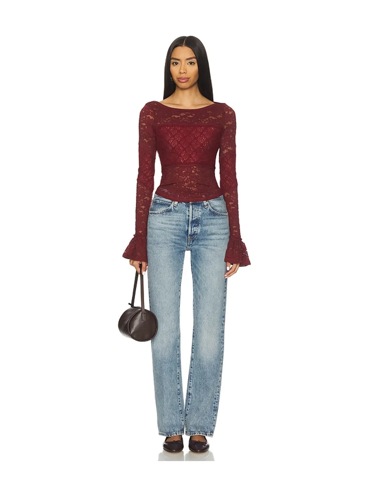 Free People レースレイヤリング長袖 - 画像4