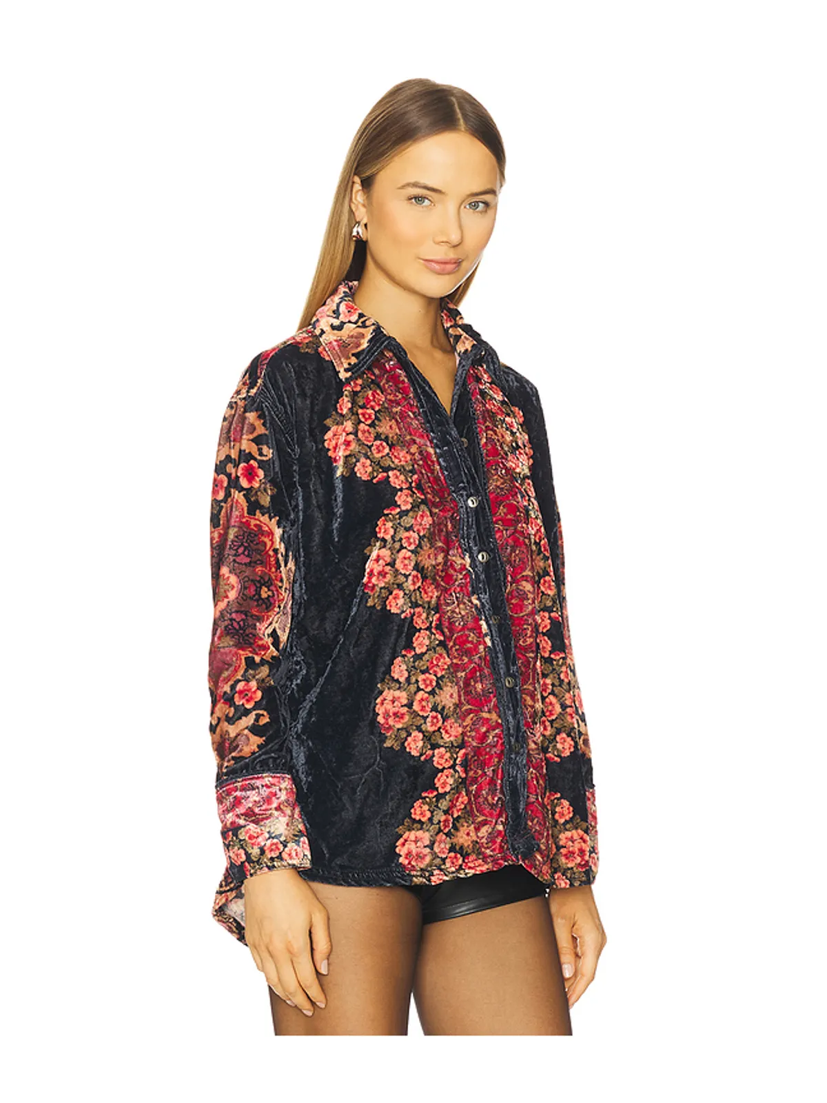 Free People ONE NIGHT ベルベットトップ - 画像2