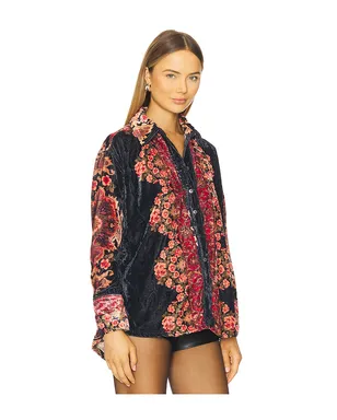 Free People ONE NIGHT ベルベットトップ - サムネイル2