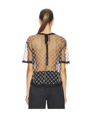 Free People LOIR 装飾付きニットトップス - サムネイル3