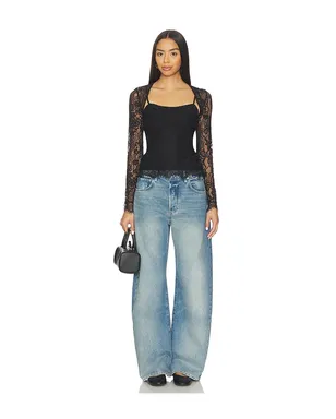 Free People PALOMA レーストップス - サムネイル4