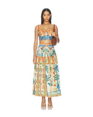 Falguni Shane Peacock TERRACOTTA OASIS ドレス - サムネイル1
