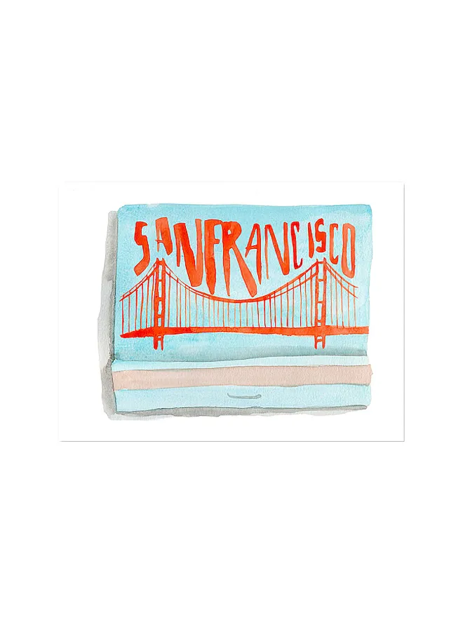 Furbish Studio Furbish Studio 5X7 SAN FRANCISCO PRINT プリントデコールの商品画像