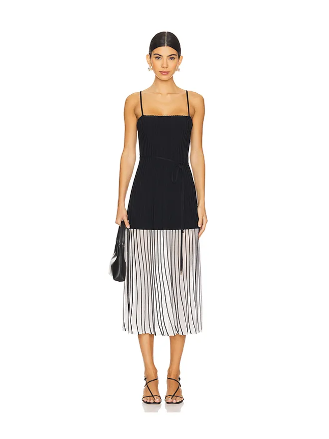 Karina Grimaldi Karina Grimaldi MORAIMA KNIT ミディ丈ドレスの商品画像