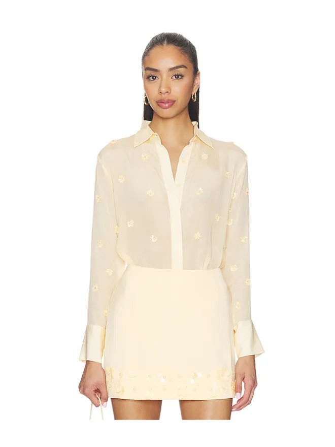 Karina Grimaldi Karina Grimaldi Ayla Embroidered Shirtの商品画像