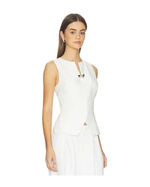 Kate Barton LINEN BLEND SUMMER SUIT ベスト - サムネイル2