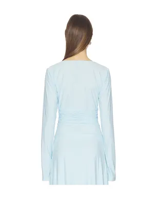 Kate Barton PLUNGING V FLARED SLEEVE トップ - サムネイル3