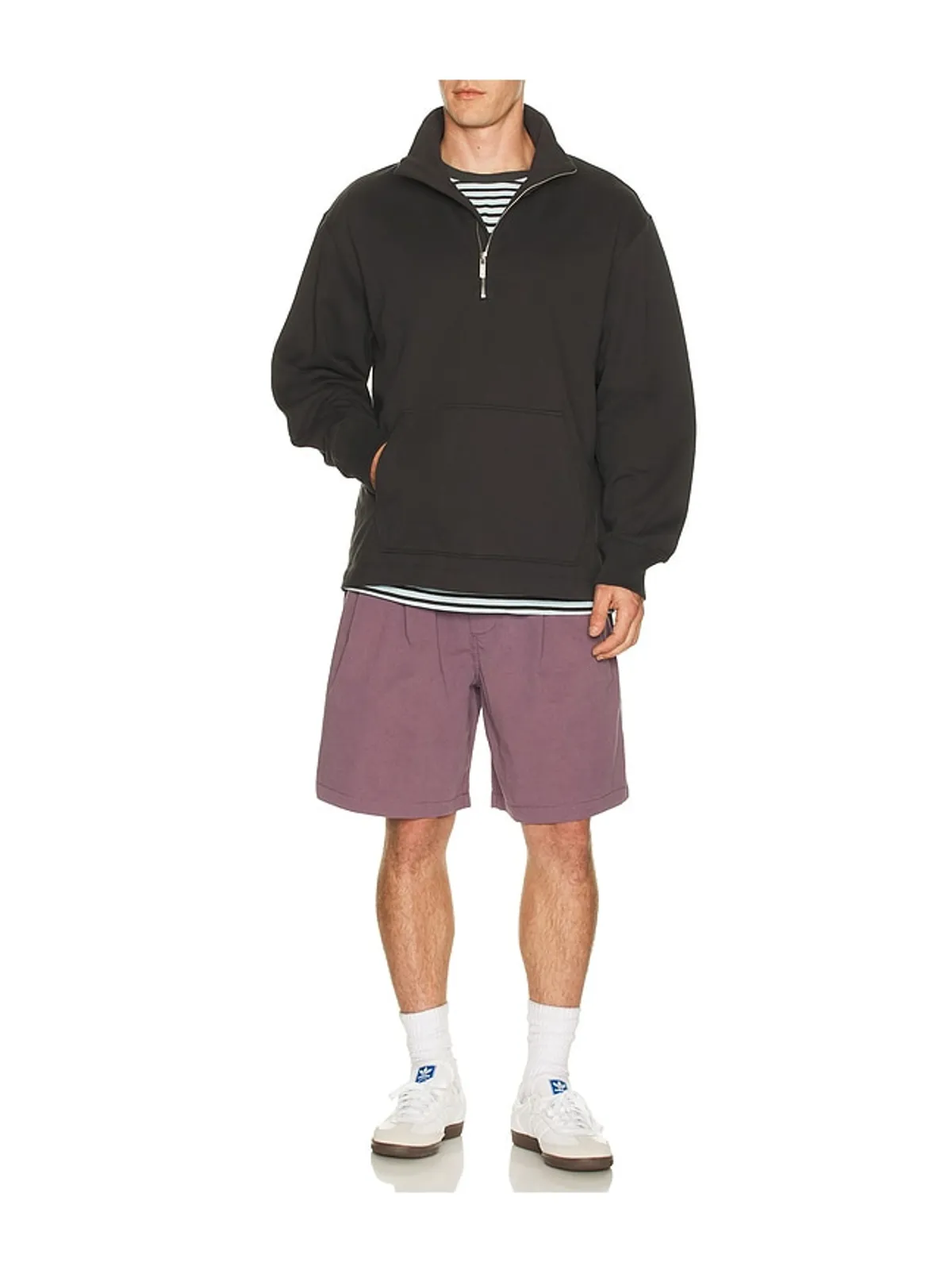 KAPPY DESIGN TWO TUCK ハーフパンツ - 画像3