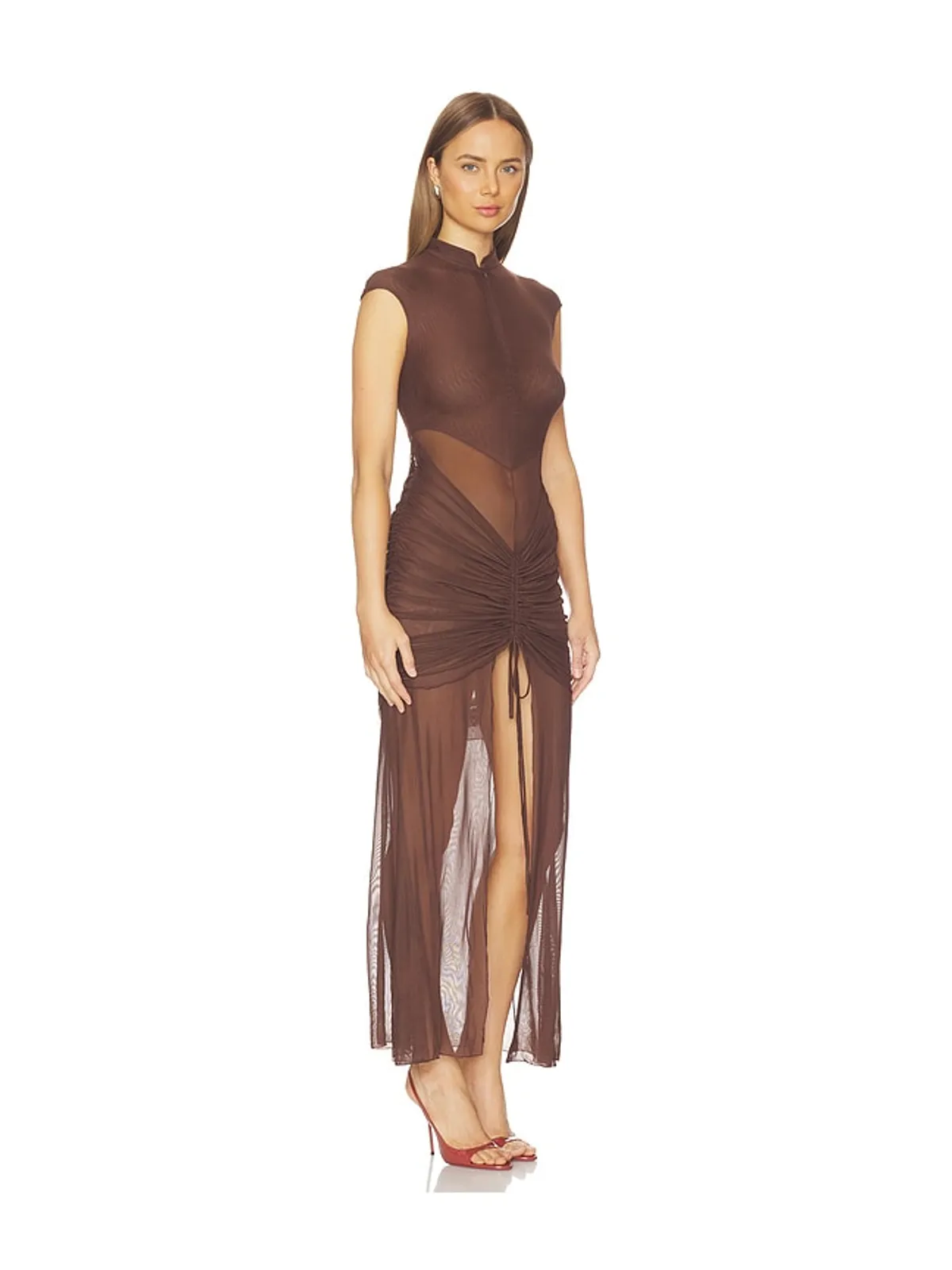 Kim Shui ANAI MESH ドレス - 画像3