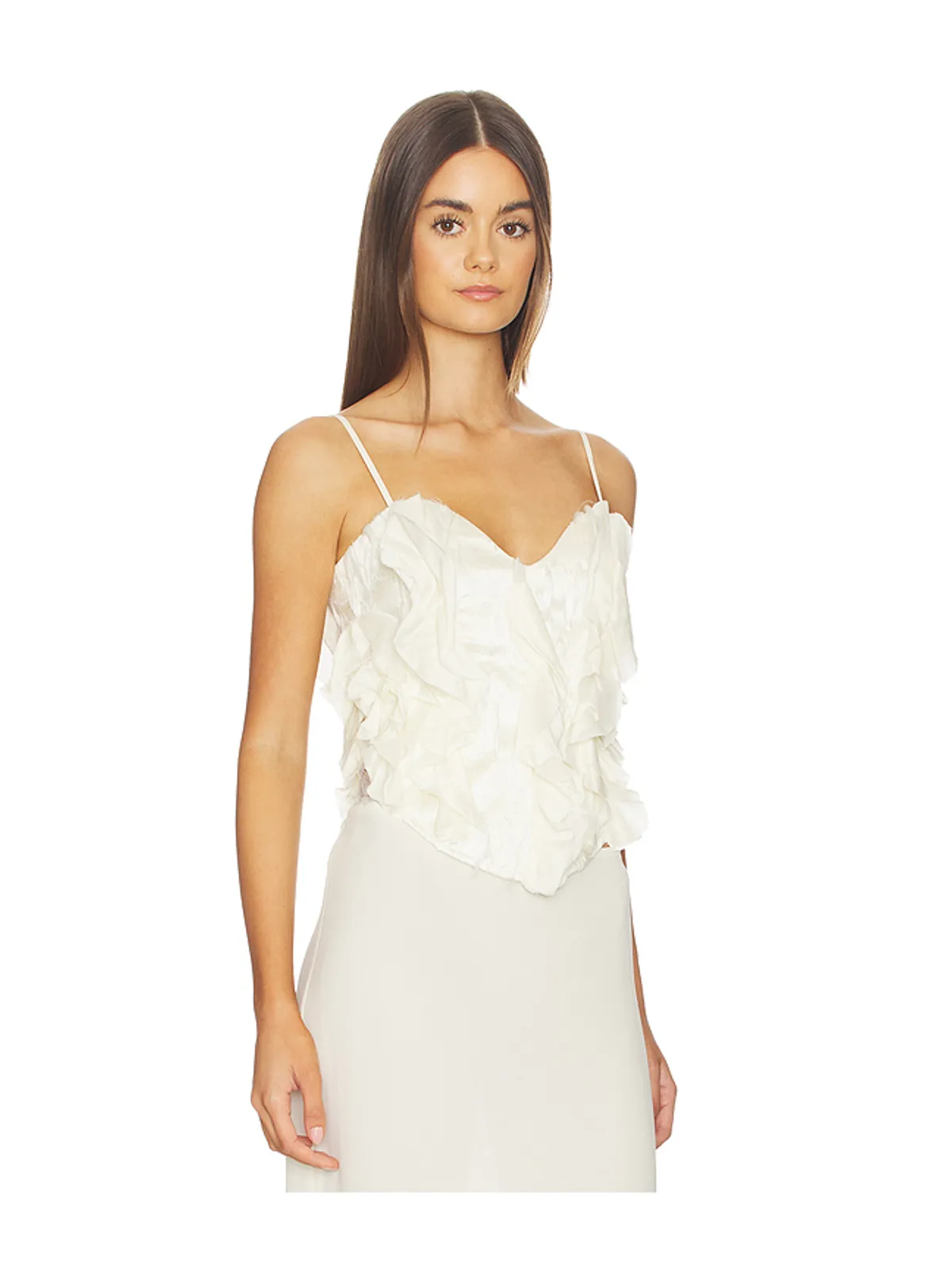 Kim Shui EMMA LACE UP BUSTIER トップ - 画像2