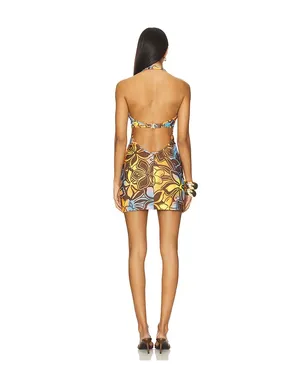 Kulani Kinis HALTER NECK MINI DRESS ホルターミニワンピース - サムネイル3