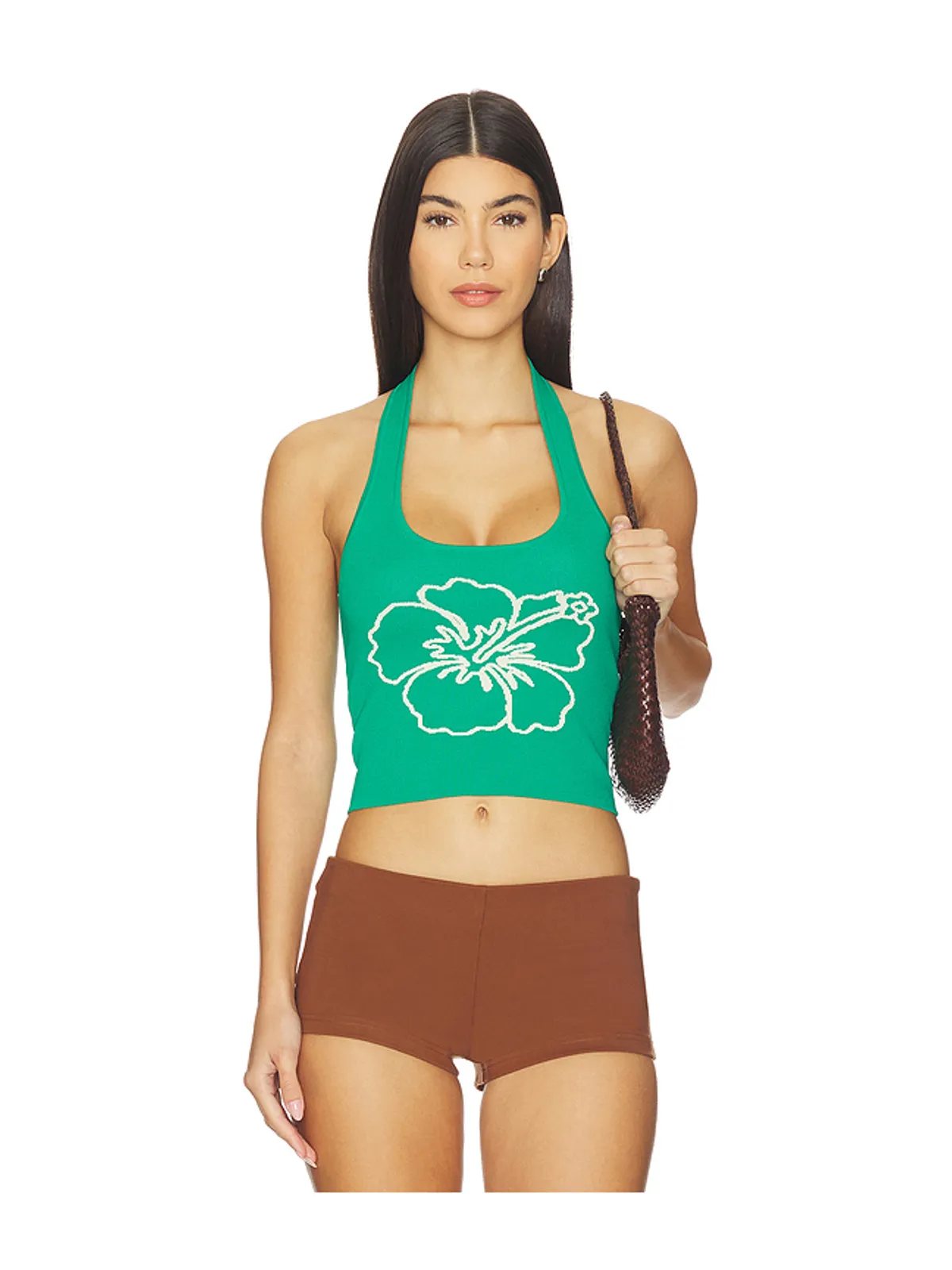 Kulani Kinis KNIT HALTER TANK TOP ニットホルタータンクトップ - 画像1