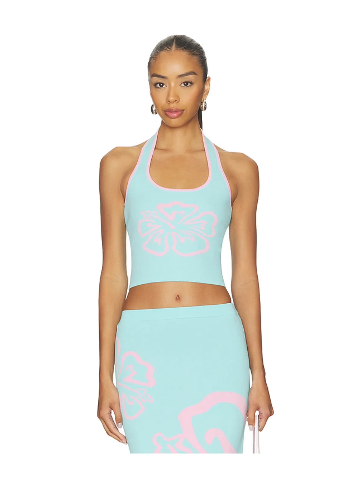 Kulani Kinis KNIT HALTER TOP ニットホルタートップ - 画像1