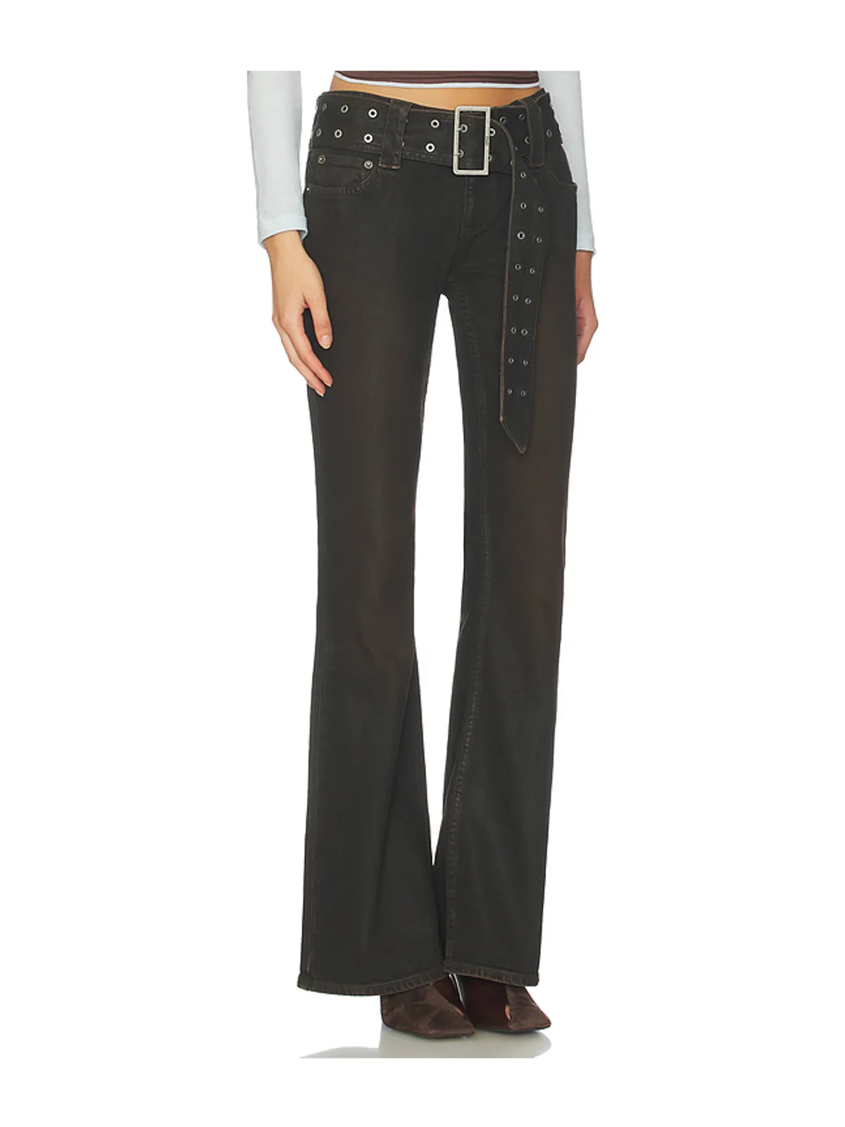 Ksubi SOHO LO BELTED FLARED デニム - 画像2