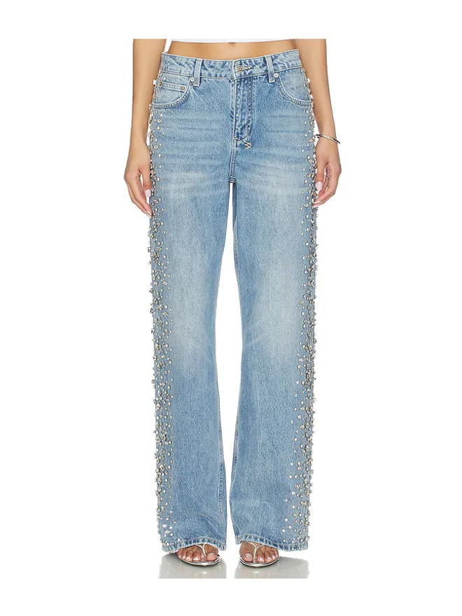 Ksubi Ksubi LOW RIDER KULTURE KRYSTAL WIDE LEG デニムの商品画像