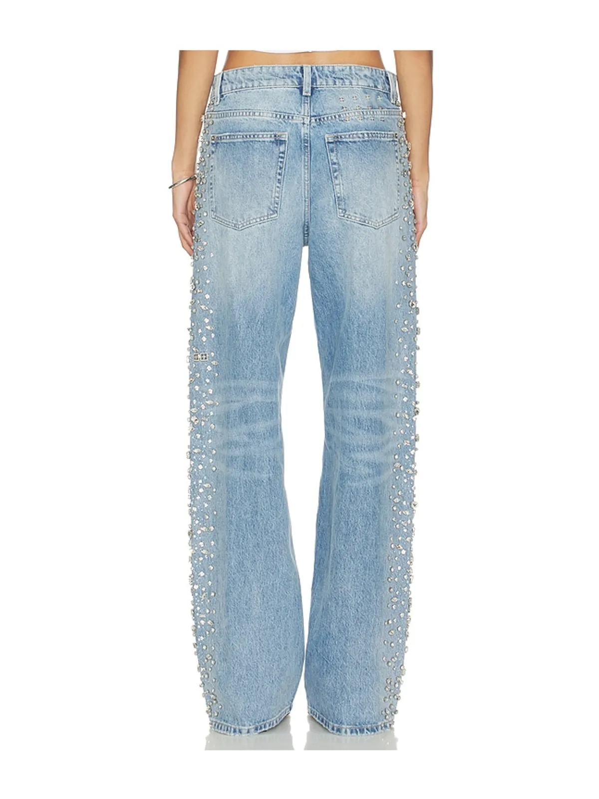 Ksubi LOW RIDER KULTURE KRYSTAL WIDE LEG デニム - 画像4