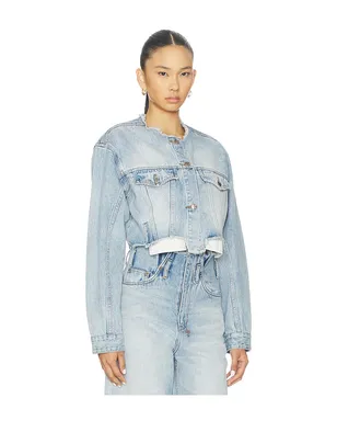 Ksubi TORN OFF CROP TRUCKER ジャケット - サムネイル2