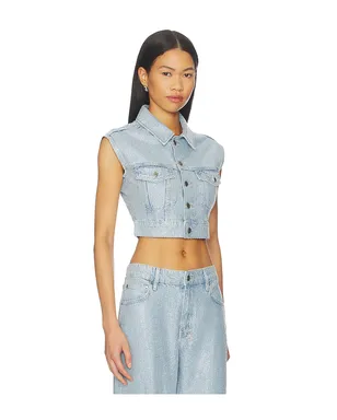 Ksubi TRUCKER VEST トップ - サムネイル2