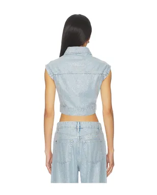 Ksubi TRUCKER VEST トップ - サムネイル3