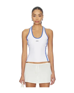 Ksubi SOTT IDOL RACER TANK トップ - White,Royal. - サムネイル1