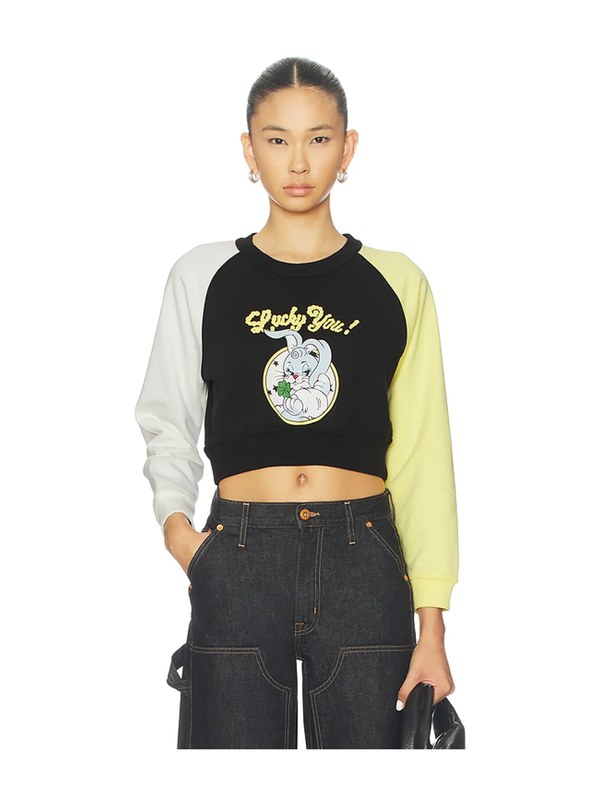 Kenzo LUCKY ME クロップスウェットシャツ - 画像1