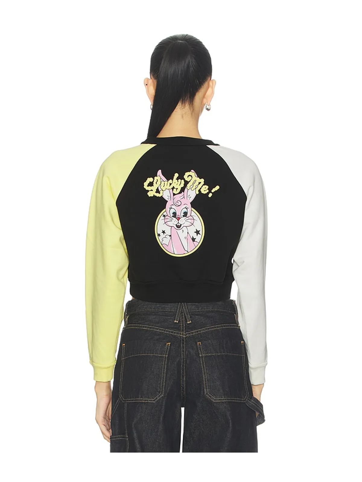 Kenzo LUCKY ME クロップスウェットシャツ - 画像3