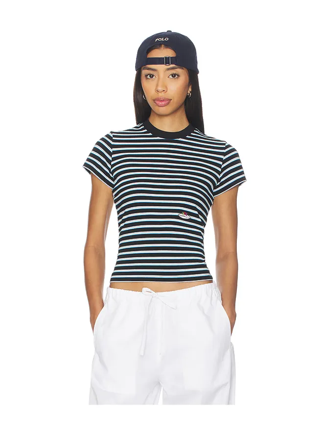 HOMMEgirls HOMMEgirls ベイビーTシャツ - Black,Blue.の商品画像