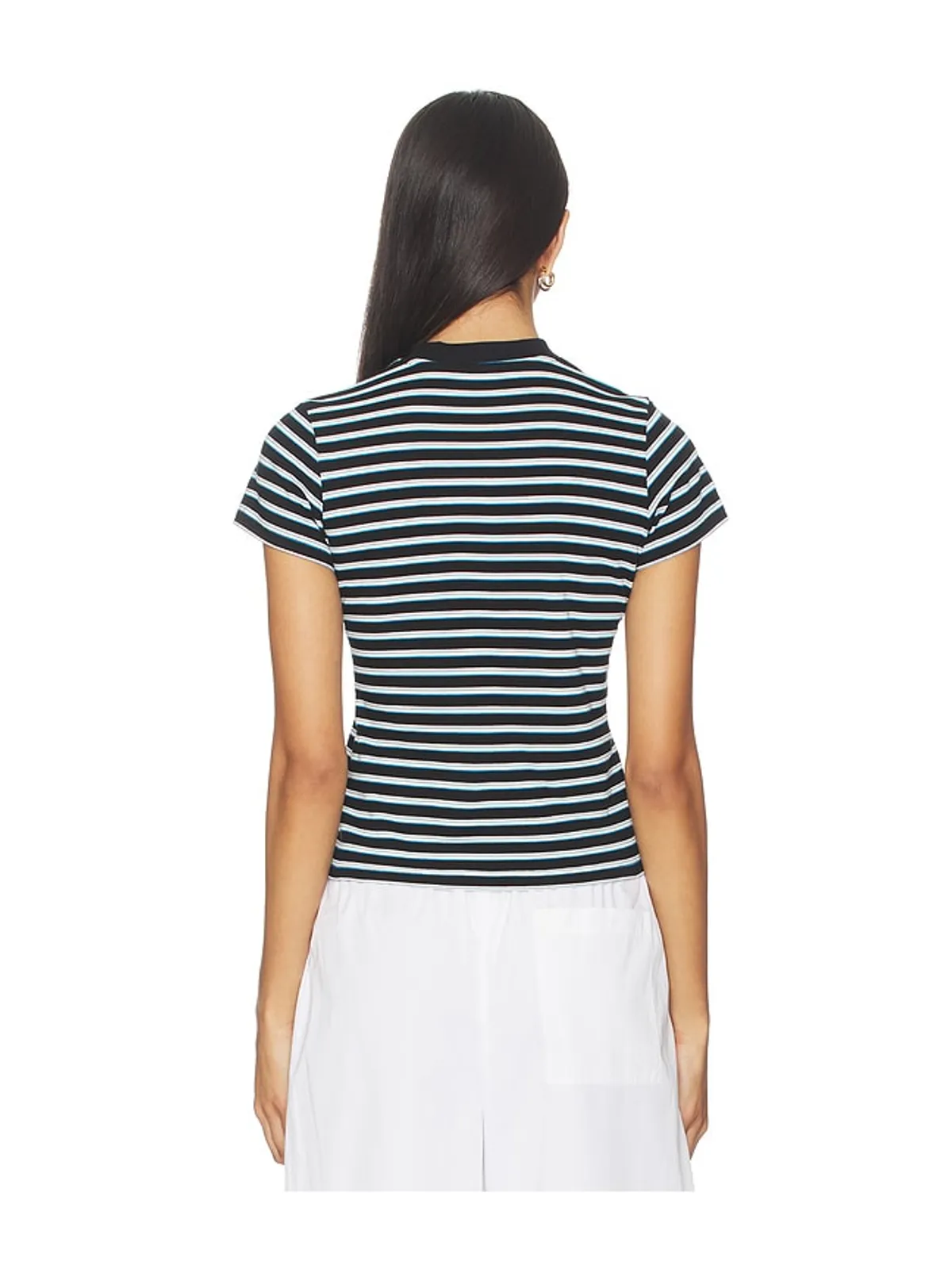 HOMMEgirls ベイビーTシャツ - Black,Blue. - 画像3
