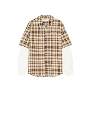 House of Sunny DOUBLE LAYERED ボタンダウンシャツ - サムネイル1