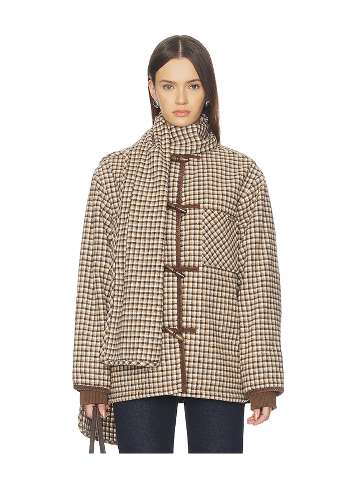 House of Sunny RETRO ジャケット - Brown,Tan. - 画像1