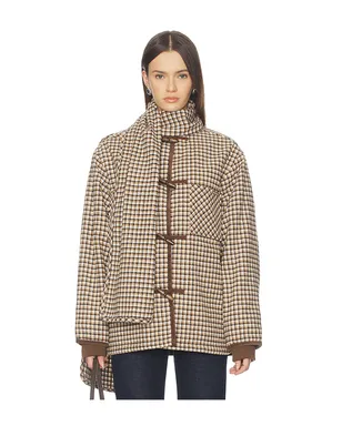 House of Sunny RETRO ジャケット - Brown,Tan. - サムネイル1