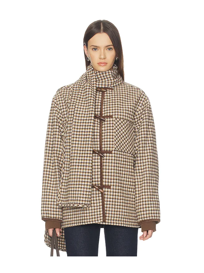 House of Sunny House of Sunny RETRO ジャケット - Brown,Tan.の商品画像