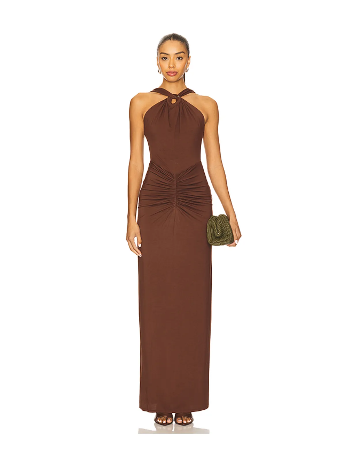 House of Harlow 1960 BRANDY ガウン - 画像1