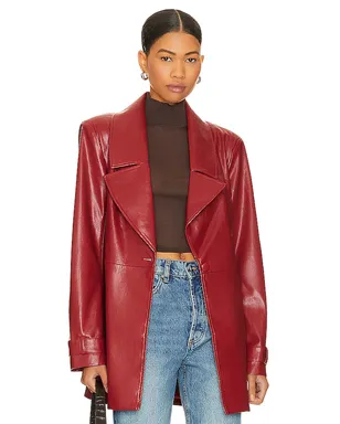 House of Harlow 1960 BORDEAUX ブレザー - サムネイル1