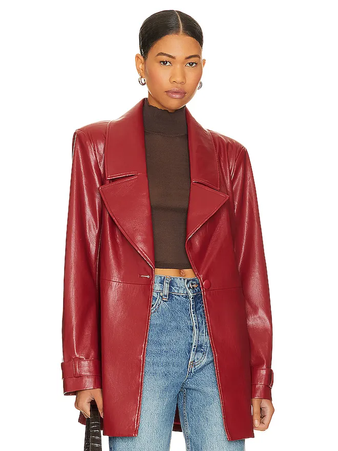 House of Harlow 1960 House of Harlow 1960 BORDEAUX ブレザーの商品画像