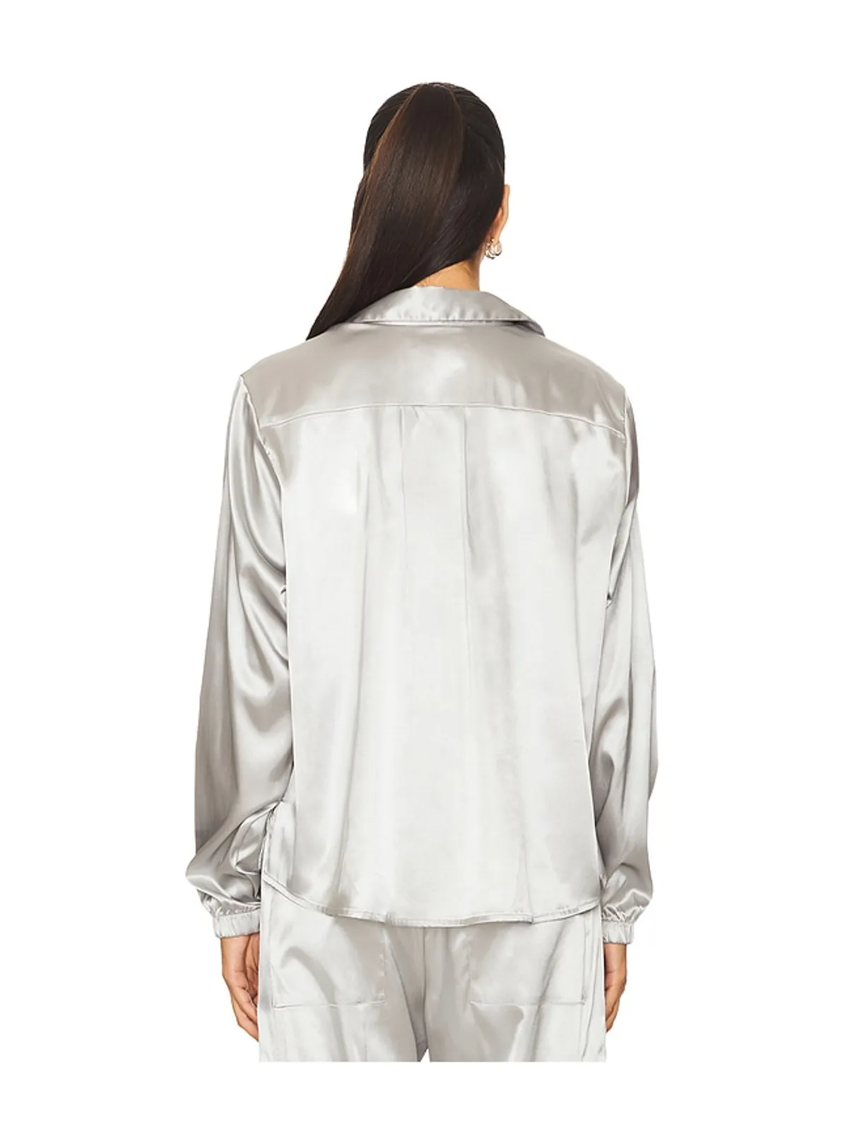 Heroine Sport SATIN SHIRT ボタンアップシャツ - 画像3