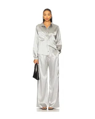 Heroine Sport SATIN SHIRT ボタンアップシャツ - サムネイル4