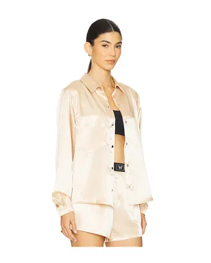 Heroine Sport シャツ - Metallic Gold, yellow. - サムネイル2