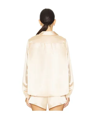 Heroine Sport シャツ - Metallic Gold, yellow. - サムネイル3