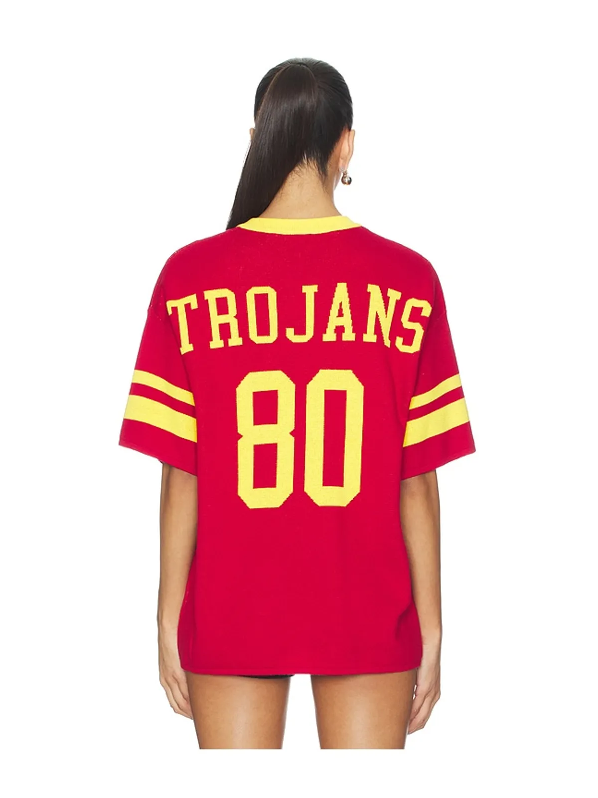 Hype and Vice UNIVERSITY OF SOUTHERN CALIFORNIA ニットジャージーTシャツ - 画像3