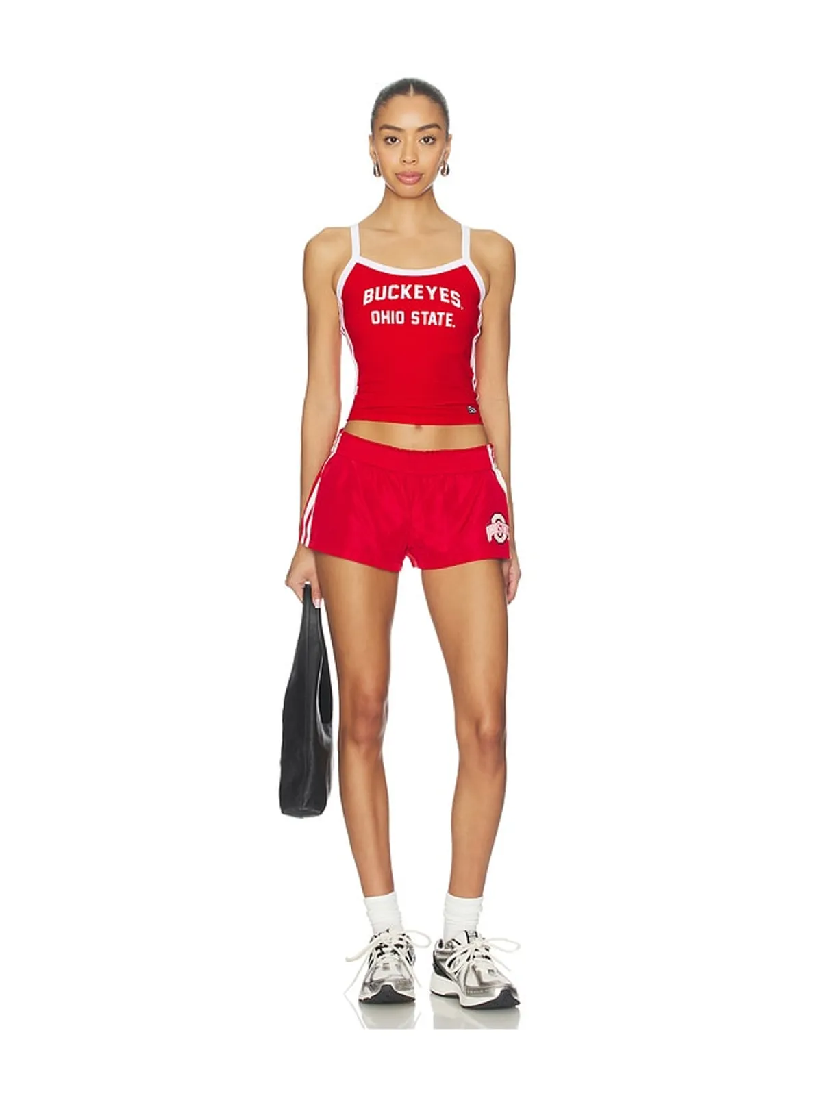 Hype and Vice OHIO STATE UNIVERSITY サイドラインストライプタンクトップ - 画像4
