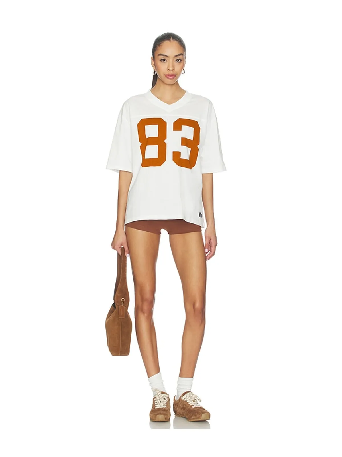 Hype and Vice UNIVERSITY OF TEXAS AT AUSTIN フットボールオーバーサイズTシャツ - 画像5