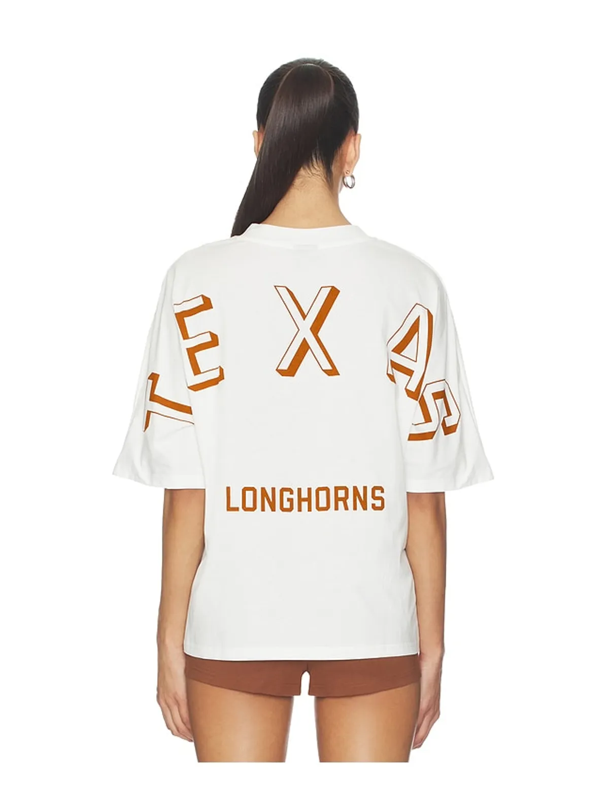Hype and Vice UNIVERSITY OF TEXAS AT AUSTIN フットボールオーバーサイズTシャツ - 画像4