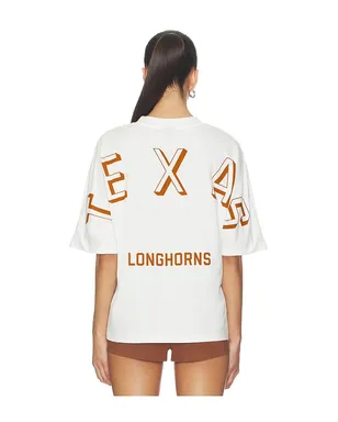 Hype and Vice UNIVERSITY OF TEXAS AT AUSTIN フットボールオーバーサイズTシャツ - サムネイル4