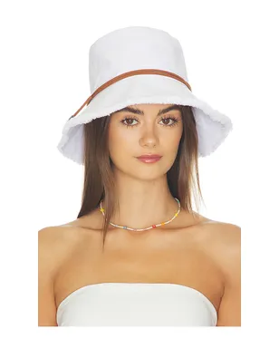 Hat Attack FRINGED BUCKET HAT フリンジバケットハット - サムネイル1