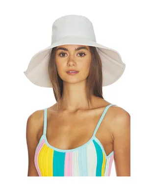 Hat Attack CHARLOTTE TRAVELER フェドーラハット - Baby Blue,White. - サムネイル1
